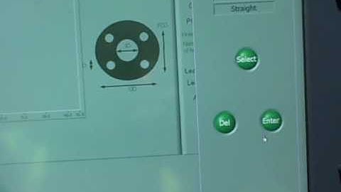 techserv cnc cutting a flange, plasma cutter