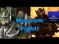 Inferior being vs higher power  transformers rise of the beasts museum fight scene stop motion