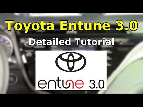 Toyota Entune 3.0 (2018) Detailed Tutorial and Review: Tech Help