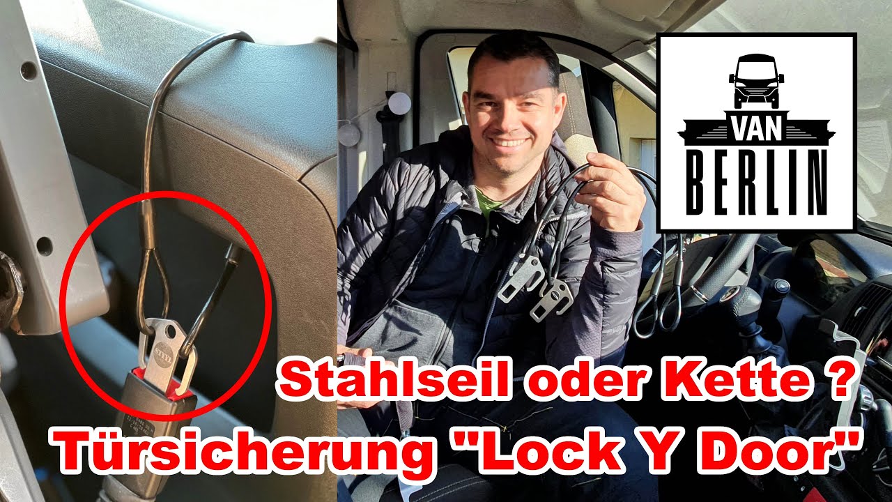 Türsicherung mit Kette oder Stahlseil?