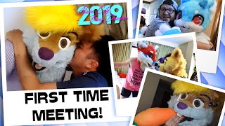 First Time Meeting Online Best Friend! at Alamo City Furry Invasion 2019!