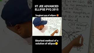 IIT JEE advanced ellipse pyq 2015
