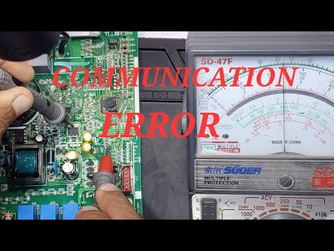 DC inverter AC communication error code inverter PCB Training class#326