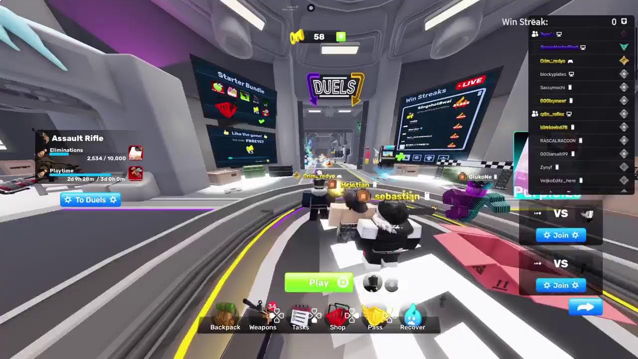 Getting better at guns/tryouts