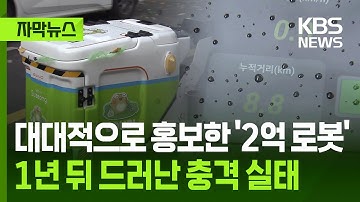 [자막뉴스] 대대적으로 홍보한 2억짜리 로봇들…1년 뒤 드러난 충격 실태 / KBS 2025.11.26.