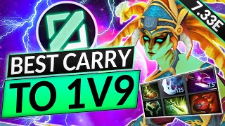 This Carry Hero is BEYOND BROKEN - You MUST MAIN Naga Siren in 7.33E - Dota 2 Core Guide