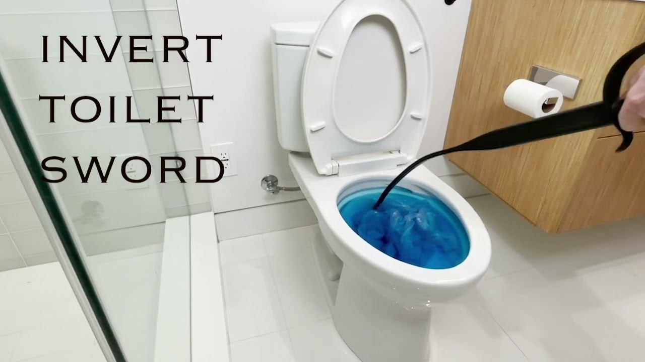 Toilet Sword BETTER-THAN-A-PLUNGER Toilet Drain Snake Drain Clog