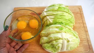 Just Add Eggs With Cabbage Its So Delicious / Simple Breakfast Recipe / 5 Mnts. Cheap & Tasty Snacks