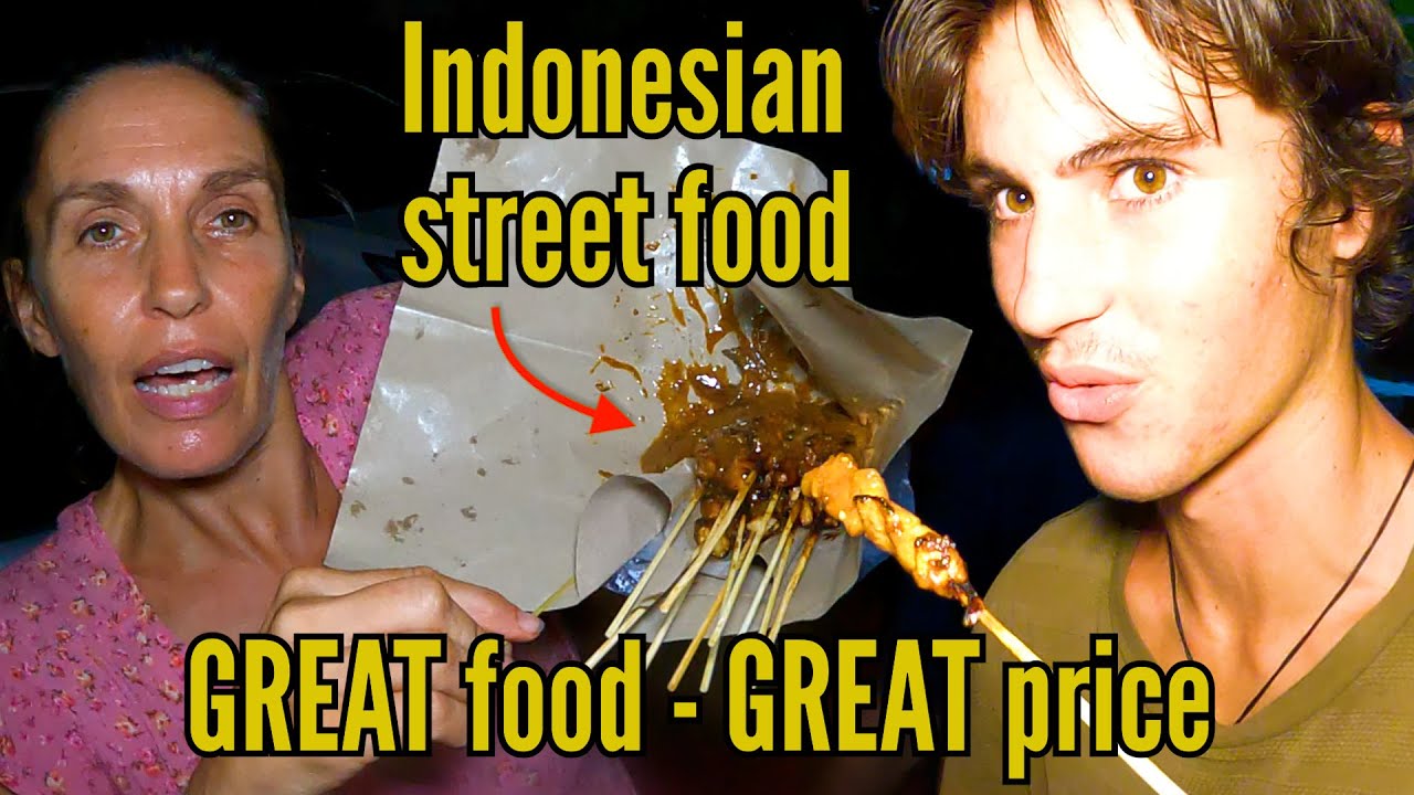 Jakarta STREET FOOD best FAMILY feast for under $1 Sailing Indonesia Ep 193