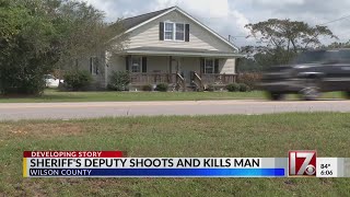 Wilson deputy shooting, killing man