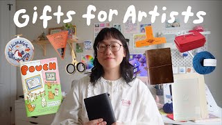 GIFT IDEAS FOR ARTISTS + creative people ♡ 2025 gift guide ♡ stationery, fiber arts, small business