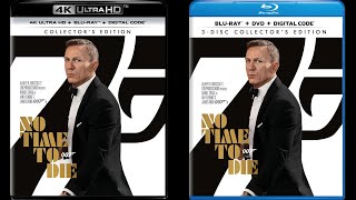 No Time to Die Blu-ray vs 4K Blu-ray Comparison (HDR version)