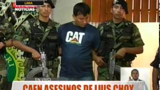 Caen asesinos de Luis Choy