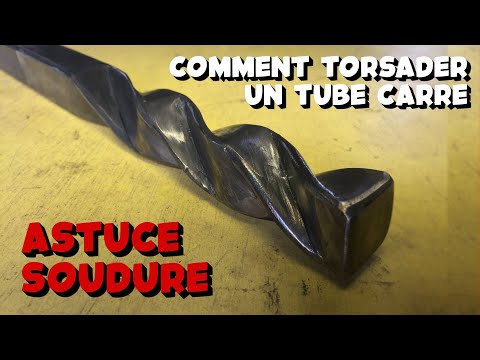 Comment Cintrer un Tube Acier Carré en Spirale ? Technique de soudure