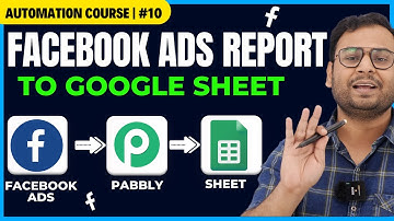 How to Automate Facebook Ads Report in Google Sheet using Pabbly | Automation Course