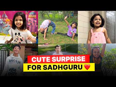 They Made This Cute Birthday Surprise For Sadhguru 😍