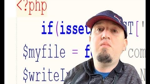How To Create a Basic Guestbook using HTML 5 and PHP 7