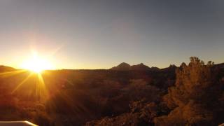 Sedona, AZ Sunset Time Lapse
