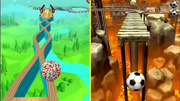 🚀Rollance Adventure Balls Gameplay  🫧 VS 🎊Going Balls SpeedRun Gameplay  🎯  579\153,154,158,159,160