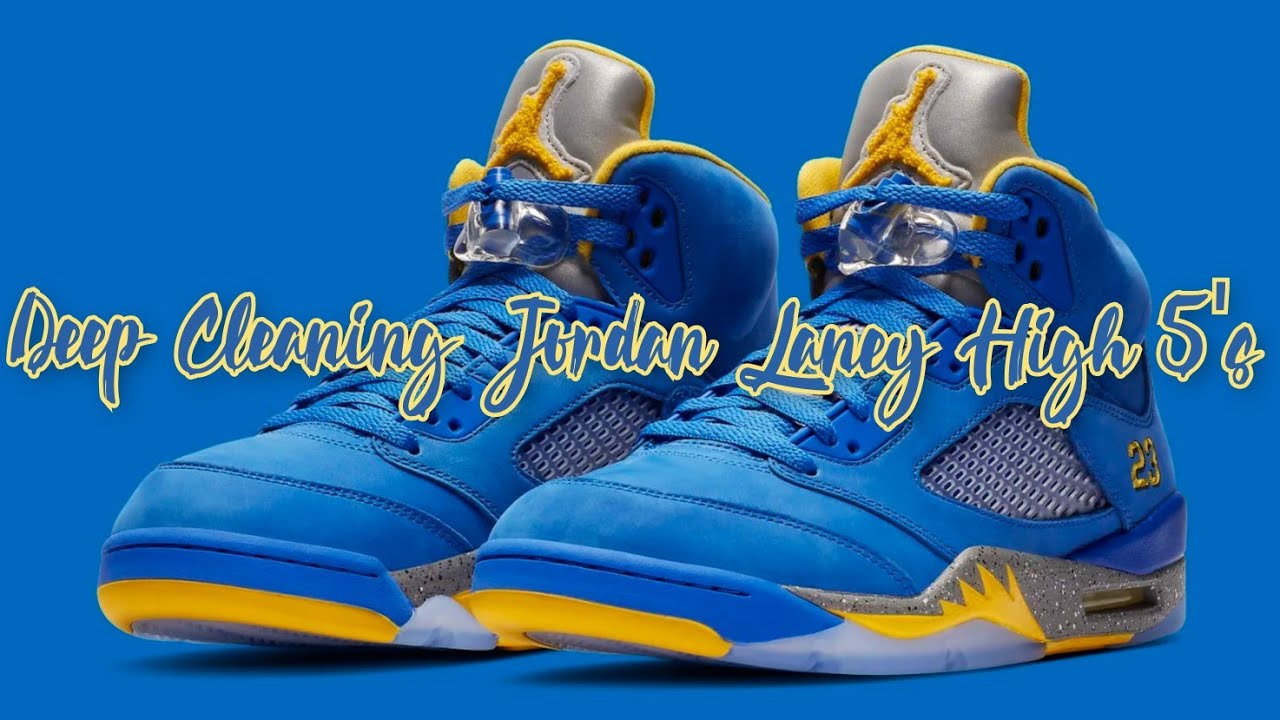 Cleaning Laney High 5s - YouTube