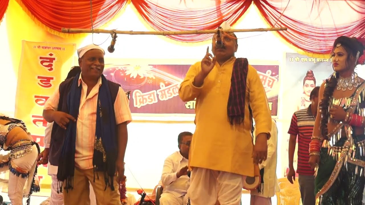 SHAHIR MORESHWAR BHAU GYANESHWAR SINGLE KHADI GAMMAT TAMASHA POWADA NEW 2022 CHICHBHAVAN.PART- 17.