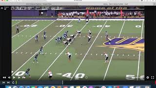 Football P Defense Vs Trips, 3X1 Palms Trips, Coveragebo Coverage, Nau Football Vs Iowa Cc