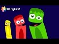 Aprenda Cores| Laranja | Vídeos educativos para crianças | Color Crew Português ||BabyFirst TV