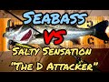 【Evergreen International】Seabass VS Salty Sensation "The D attacker" in Japan Japanese Seabass Game