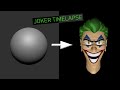 Joker timelapse zbrush  art of ashhar