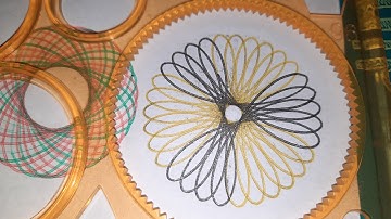 ASMR Oddly satisfying art | Spirograph art#14 |L