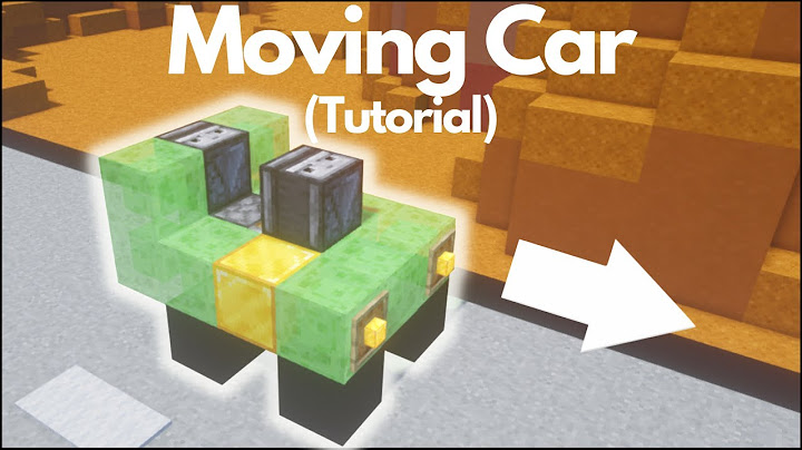 Minecraft: Working Car | BlenDigi Shorts #12