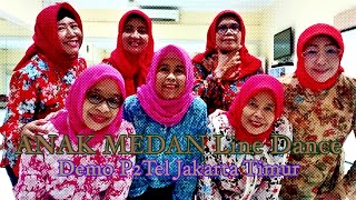 ANAK MEDAN Line Dance v3 | Demo P2Tel Jakarta Timur