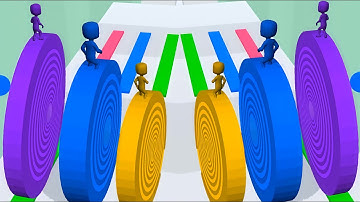 Layers Roll Android iOS Casual Games All Levels Gameplay #14 - Best Hyper Casual Games 2021