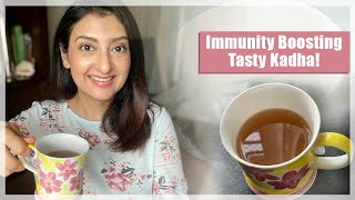 Immunity Boosting Tasty Kadha Recipe l Home Made Kadha To Boost Immunity l इम्युनिटी बुस्टींग काढा