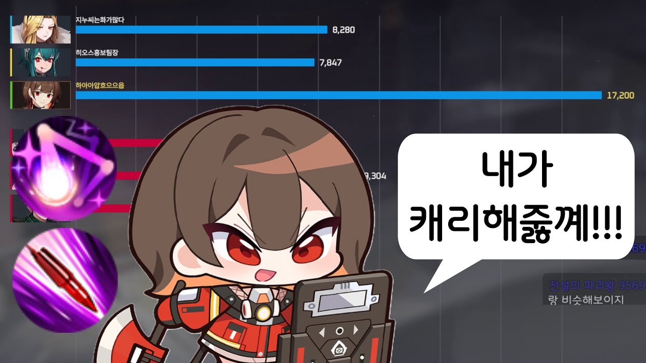 야 김쁠뿡!!! 내가 스차들고 캐리해줋꼐!!!