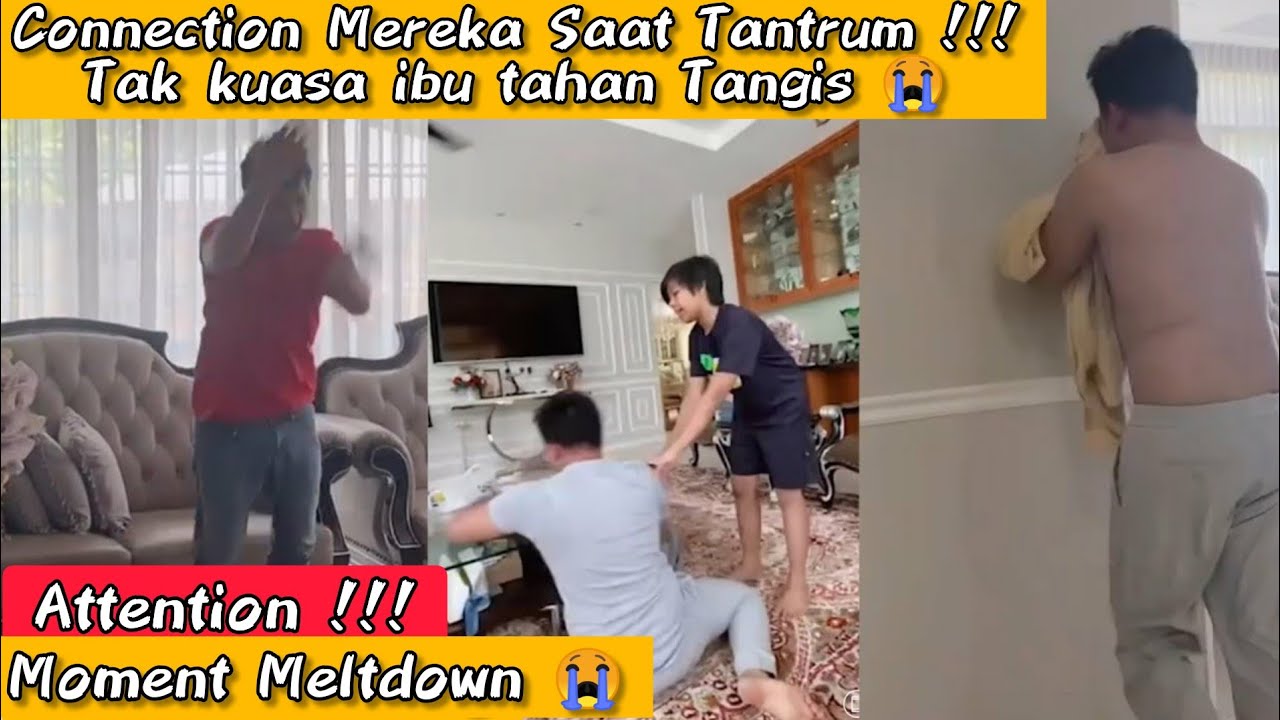 AZIL TANTRUM ‼️ AZAL IKUTAN STRESS ‼️ #autism #tantrum #meltdown