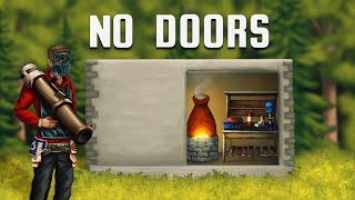I played OFFICAL RUST, but I can't use Doors | SOLO SURVIVAL