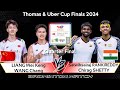 Liang wei keng wang chang vs satwiksairaj rankireddy chirag shetty  badminton thomas cup finals 2024