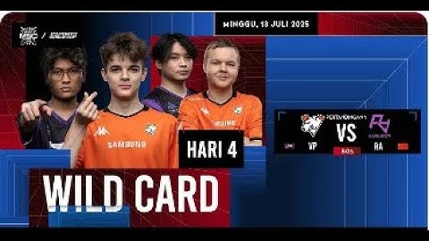 LIVE | WILD CARD HARI 4 | MLBB MSC di EWC 2025 | (IND)