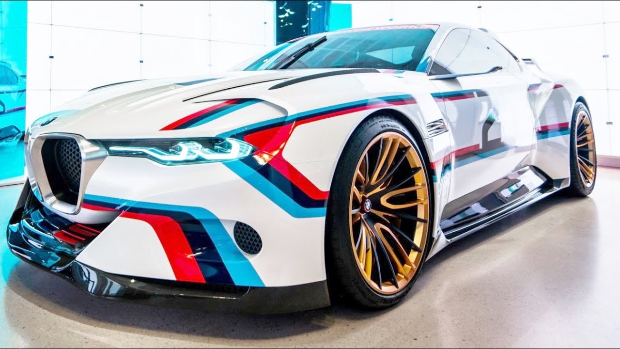 Bmw 3.0 Csl Hommage R Sound! Start Up And Revving - Youtube