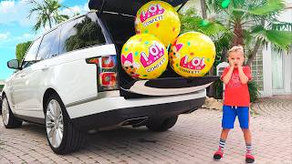 Vlad and Niki Whole Car Surprise Balls