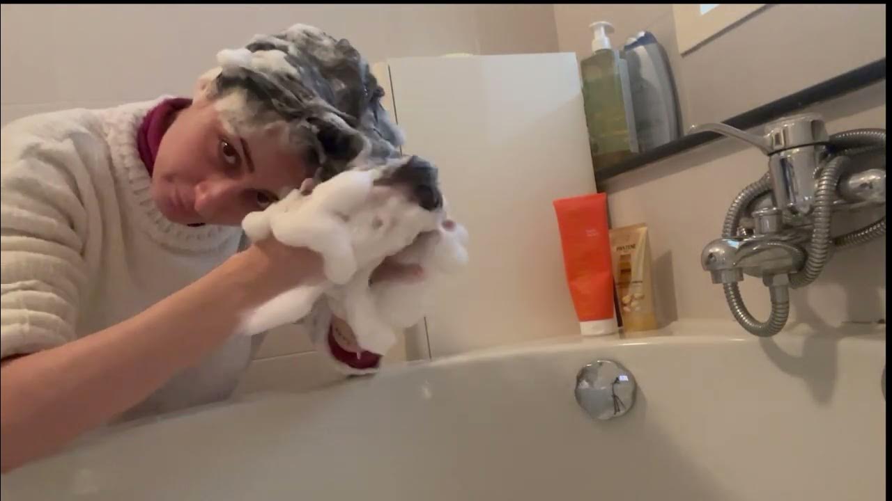 ASMR shampoo relax - YouTube