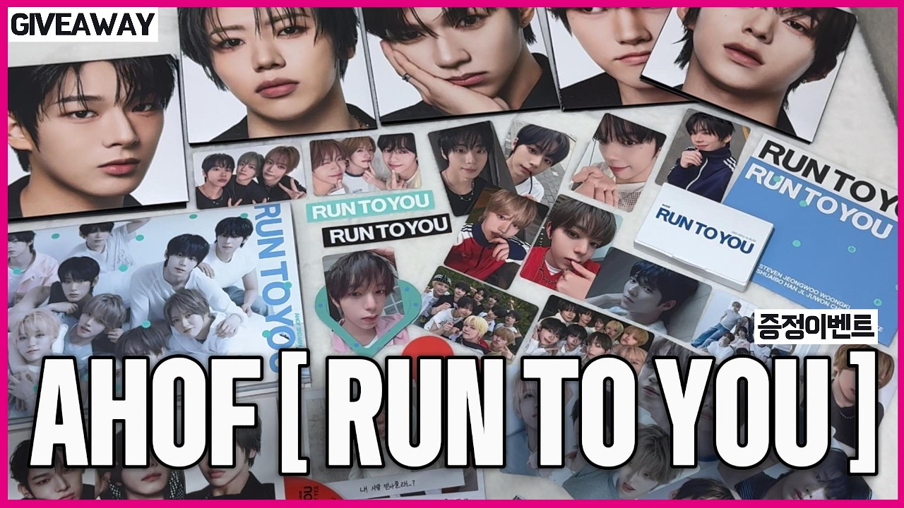 ★ショーケース入手◆直筆サイン入りCD◆AHOF◆アホプ◆RUN TO YOU YouTube