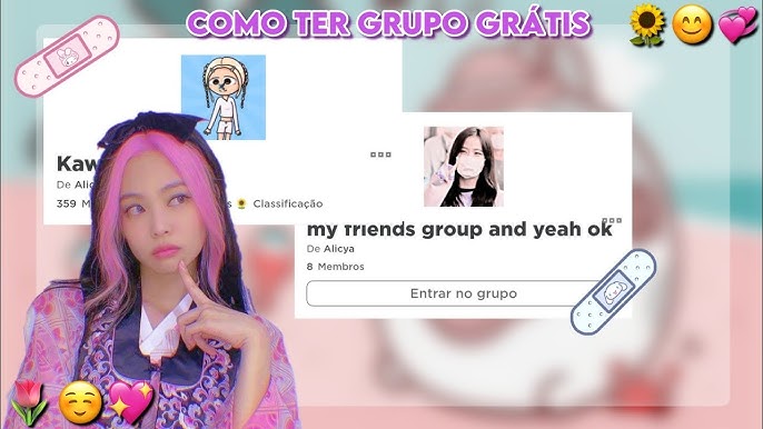 COMO CONSEGUIR GRUPO GRÁTIS SEM ROBUX NO ROBLOX 2020 !! (FUNCIONANDO) 