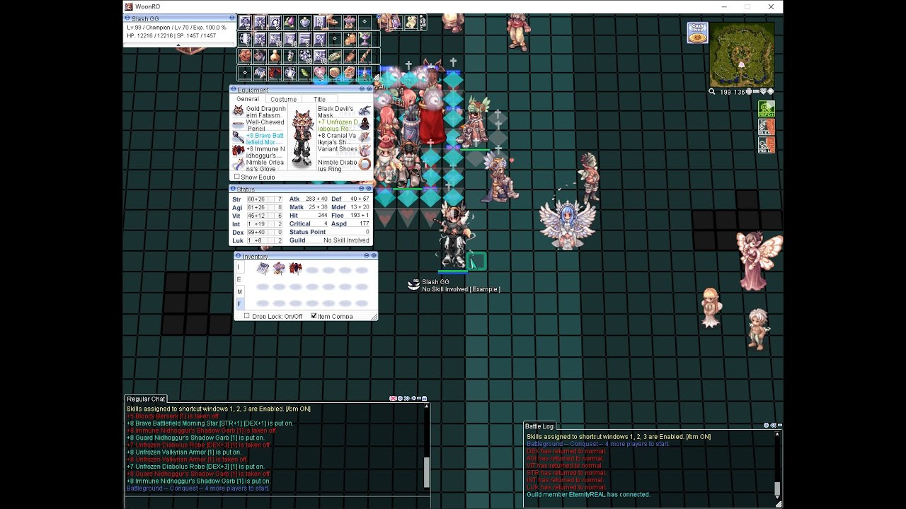 WoonRO [99/70] - Daily Random BG - CONQUEST - Attack - Champion ...