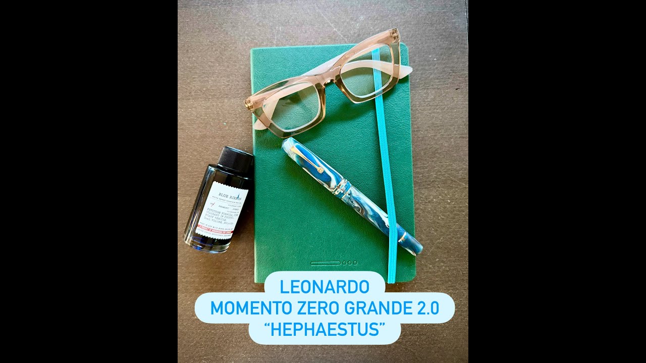 New Pen Day! Leonardo Momento Zero Grande 2.0 "Hephaestus" Fountain Pen
