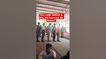 RDC SELECTION 2025 🔥 | NCC Cadets Journey Begins | RDC Camp Motivation 🇮🇳 #NCC #RDC