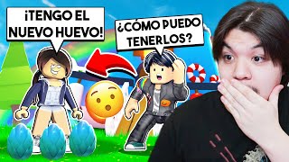 ESTA CHICA TIENE LOS NUEVOS HUEVOS MITICOS ¿PODRE CONSEGUIRLOS? en ADOPT ME ROBLOX ?