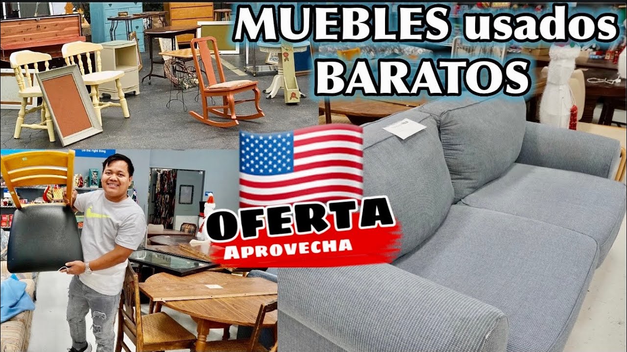 VENTA de MUEBLES DE SEGUNDA MANO (BARATOS) en Estados Unidos 2021