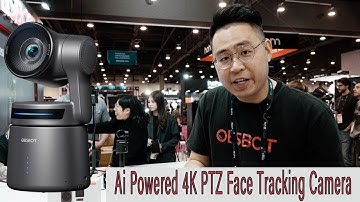 OBSBOT Tail Air 4K PTZ Streaming Camera and Accessories Overview | NAB Show 2024